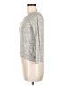 Rumi + Ryder Metallic Gray Pullover Sweater Size M - photo 5