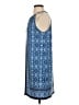Max Studio Paisley Blue Casual Dress Size XS - photo 5