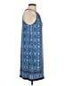 Max Studio Paisley Blue Casual Dress Size XS - photo 4