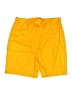 Nicholas 100% Cotton Solid Yellow Board Shorts Size 16 - photo 1