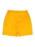 Nicholas 100% Cotton Solid Yellow Board Shorts Size 16 - photo 2