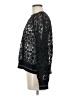 Zara Metallic Black Pullover Sweater Size M - photo 5