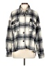 La Miel Plaid Ivory Long Sleeve Button-Down Shirt Size L - photo 1
