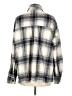 La Miel Plaid Ivory Long Sleeve Button-Down Shirt Size L - photo 2