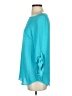 Ann Taylor 100% Polyester Teal 3/4 Sleeve Blouse Size XS - photo 5