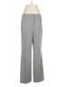 Le Suit 100% Polyester Houndstooth Gray Dress Pants Size 8 - photo 1