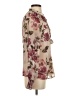 Unbranded 100% Polyester Floral Ivory Long Sleeve Blouse Size S - photo 4