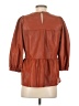 THML Brown 3/4 Sleeve Blouse Size XS - photo 2