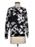 Athleta Floral Black Sweatshirt Size XXS - photo 1