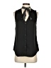 MICHAEL Michael Kors 100% Polyester Black Sleeveless Blouse Size S - photo 1