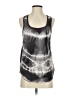Sparkle & Fade 100% Polyester Gray Sleeveless Top Size XS - photo 1