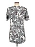 Assorted Brands Paisley Gray Short Sleeve Blouse Size L - photo 2