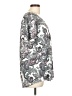 Assorted Brands Paisley Gray Short Sleeve Blouse Size L - photo 4