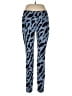 Varley Animal Print Blue Active Pants Size L - photo 1