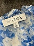 Intermix 100% Viscose Blue Sleeveless Blouse Size L - photo 6