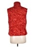 Sisters 100% Polyester Red Faux Fur Vest Size M - photo 2