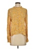 Zara Yellow Long Sleeve Blouse Size S - photo 1