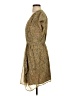 W118 by Walter Baker 100% Polyester Paisley Tan Casual Dress Size S - photo 5