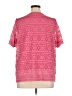 Allison Daley Pink Short Sleeve Top Size XL - photo 2