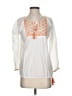 Samson 100% Cotton White 3/4 Sleeve Blouse Size S - photo 1