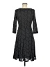 Sharagano Chevron-herringbone Gray Casual Dress Size 6 - photo 2