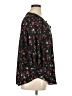 Torrid 100% Polyester Floral Black 3/4 Sleeve Blouse Size 1X Plus (1) - photo 4