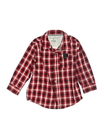 CALVIN KLEIN JEANS Long Sleeve Button-Down Shirt (view 1)