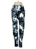 Ododos Print Blue Active Pants Size XXS - photo 1