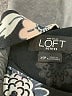 Ann Taylor LOFT Graphic Black Jumpsuit Size XS - photo 4