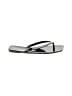 Lauren Lorraine Silver Black Sandals Size 6 - photo 1