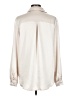 Princess Polly 100% Polyester Metallic Ivory Long Sleeve Blouse Size 10 - photo 2