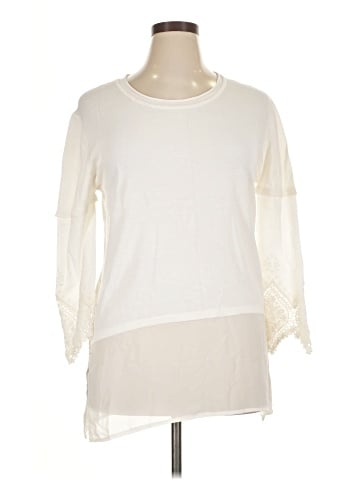 Patrizia Luca 3/4 Sleeve Top (view 1)