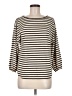 Max Studio Stripes Ivory Pullover Sweater Size M - photo 1