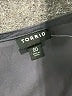 Torrid Black Purple 3/4 Sleeve Blouse Size Med Plus (00) - photo 7