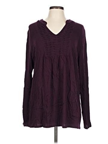 Merona Long Sleeve Blouse (view 1)