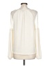 metaphor 100% Polyester Ivory Long Sleeve Blouse Size L - photo 2