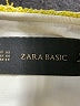 Zara Basic 100% Acetate Tweed Yellow Jacket Size XS - photo 6