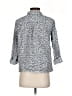 Unbranded Animal Print Gray Black 3/4 Sleeve Button-Down Shirt Size S (estimated) - photo 2