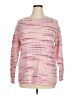 Style&Co Tie-dye Pink Pullover Sweater Size XL (petite) - photo 1