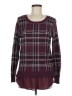 Torrid 100% Cotton Plaid Burgundy Pullover Sweater Size Med Plus (00) - photo 1