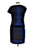 Ellen Tracy Graphic Blue Casual Dress Size 12 (petite) - photo 2