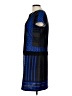 Ellen Tracy Graphic Blue Casual Dress Size 12 (petite) - photo 5
