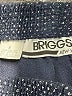 Briggs New York Polka Dots Blue Casual Pants Size M - photo 4