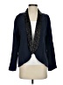 Beyond Vintage 100% Tencel Blue Blazer Size S - photo 1