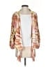 YFB 100% Rayon Tie-dye Orange Kimono Size XS - photo 1