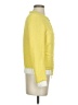 Zara Basic 100% Acetate Tweed Yellow Jacket Size XS - photo 4