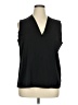 Assorted Brands 100% Polyester Black Sleeveless Blouse Size XL - photo 1