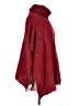 Smash 100% Acrylic Red Poncho One size - photo 4
