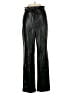 Babaton 100% Polyester Black Faux Leather Pants Size 4 - photo 1
