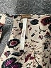 Free People Floral Ivory Jumpsuit Size 4 - photo 3